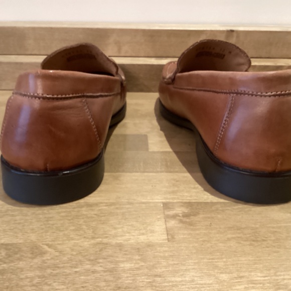 Giorgio Brutini Men’s Brown Leather Slip-on Tassel Loafers Size 12M